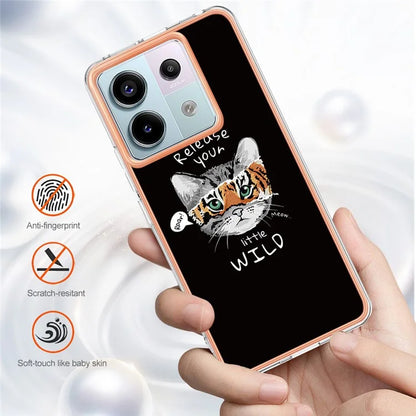 YB IMD Series-19 Style-D For Xiaomi Redmi Note 13 Pro 5G / Poco X6 5G Case Electroplating Phone TPU Cover