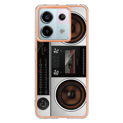 YB IMD Series-19 Style-D For Xiaomi Redmi Note 13 Pro 5G / Poco X6 5G Case Electroplating Phone TPU Cover