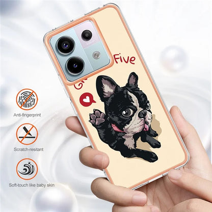 YB IMD Series-19 Style-D For Xiaomi Redmi Note 13 Pro 5G / Poco X6 5G Case Electroplating Phone TPU Cover