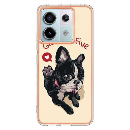 YB IMD Series-19 Style-D For Xiaomi Redmi Note 13 Pro 5G / Poco X6 5G Case Electroplating Phone TPU Cover