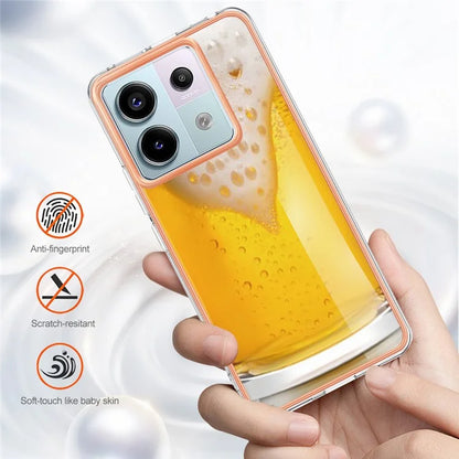YB IMD Series-19 Style-D For Xiaomi Redmi Note 13 Pro 5G / Poco X6 5G Case Electroplating Phone TPU Cover