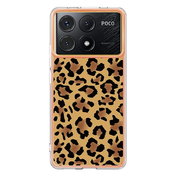 YB IMD Series-19 Style-D For Xiaomi Poco X6 Pro 5G / Redmi K70E 5G Case Electroplated TPU Soft Phone Cover