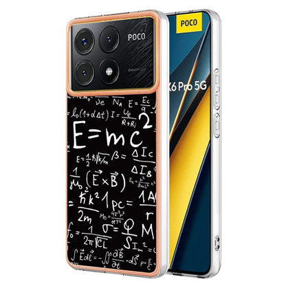 YB IMD Series-19 Style-D For Xiaomi Poco X6 Pro 5G / Redmi K70E 5G Case Electroplated TPU Soft Phone Cover
