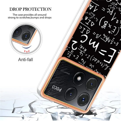 YB IMD Series-19 Style-D For Xiaomi Poco X6 Pro 5G / Redmi K70E 5G Case Electroplated TPU Soft Phone Cover