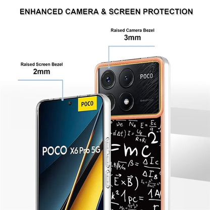 YB IMD Series-19 Style-D For Xiaomi Poco X6 Pro 5G / Redmi K70E 5G Case Electroplated TPU Soft Phone Cover