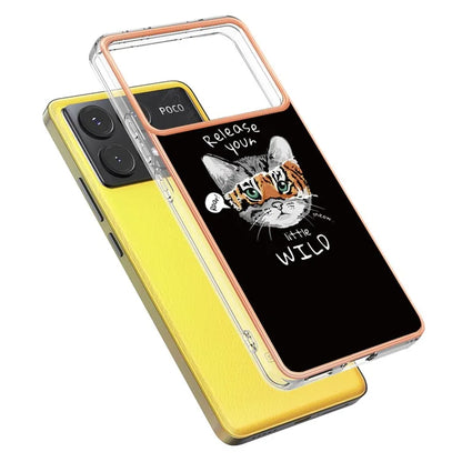 YB IMD Series-19 Style-D For Xiaomi Poco X6 Pro 5G / Redmi K70E 5G Case Electroplated TPU Soft Phone Cover