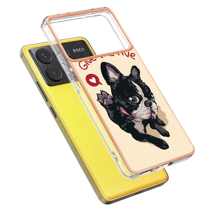 YB IMD Series-19 Style-D For Xiaomi Poco X6 Pro 5G / Redmi K70E 5G Case Electroplated TPU Soft Phone Cover