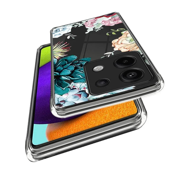 For Xiaomi Redmi Note 13 Pro 5G /  Poco X6 5G TPU Case Pattern Printing Anti-Drop Phone Cover