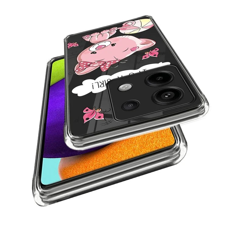 For Xiaomi Redmi Note 13 Pro 5G /  Poco X6 5G TPU Case Pattern Printing Anti-Drop Phone Cover