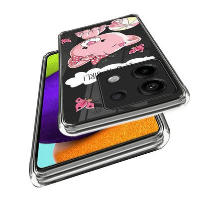 For Xiaomi Redmi Note 13 Pro 5G /  Poco X6 5G TPU Case Pattern Printing Anti-Drop Phone Cover