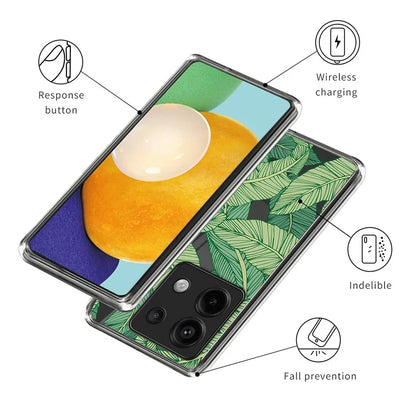For Xiaomi Redmi Note 13 Pro 5G /  Poco X6 5G TPU Case Pattern Printing Anti-Drop Phone Cover