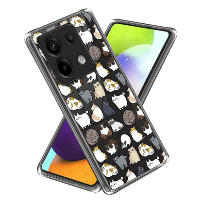For Xiaomi Redmi Note 13 Pro 5G /  Poco X6 5G TPU Case Pattern Printing Anti-Drop Phone Cover