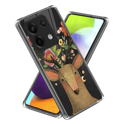 For Xiaomi Redmi Note 13 Pro 5G /  Poco X6 5G TPU Case Pattern Printing Anti-Drop Phone Cover