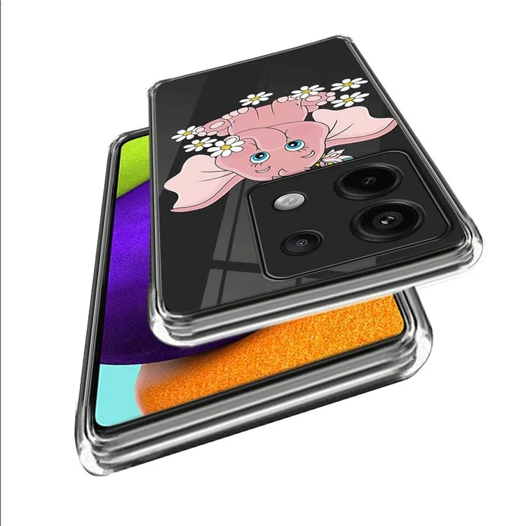 For Xiaomi Redmi Note 13 Pro 5G /  Poco X6 5G TPU Case Pattern Printing Anti-Drop Phone Cover