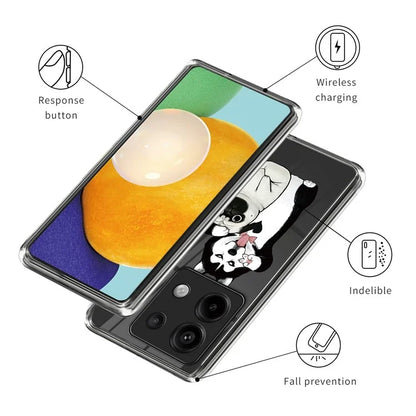For Xiaomi Redmi Note 13 Pro 5G /  Poco X6 5G TPU Case Pattern Printing Anti-Drop Phone Cover