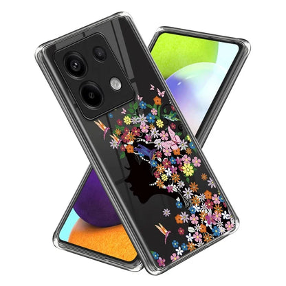 For Xiaomi Redmi Note 13 Pro 5G /  Poco X6 5G TPU Case Pattern Printing Anti-Drop Phone Cover