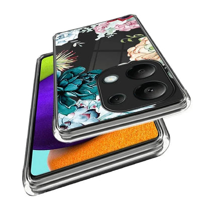 For Xiaomi Redmi Note 13 Pro 4G / Poco M6 Pro 4G Back Case Anti-drop TPU Pattern Printing Phone Protector