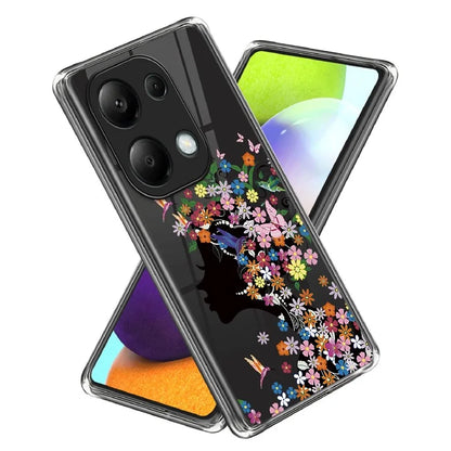 For Xiaomi Redmi Note 13 Pro 4G / Poco M6 Pro 4G Back Case Anti-drop TPU Pattern Printing Phone Protector