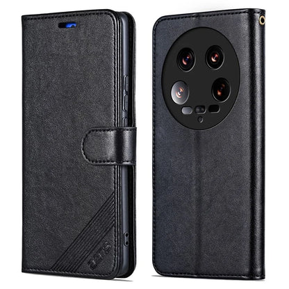 AZNS For Xiaomi 14 Ultra Case Stand Wallet Shockproof Leather Phone Cover