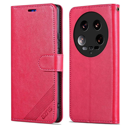 AZNS For Xiaomi 14 Ultra Case Stand Wallet Shockproof Leather Phone Cover
