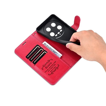 AZNS For Xiaomi 14 Ultra Case Stand Wallet Shockproof Leather Phone Cover