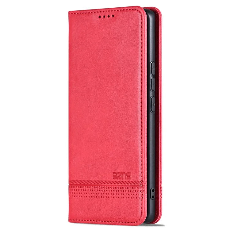 AZNS For Honor Magic6 5G Case Wallet Cowhide Texture PU Leather Phone Cover