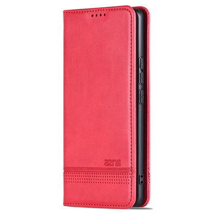 AZNS For Honor Magic6 5G Case Wallet Cowhide Texture PU Leather Phone Cover