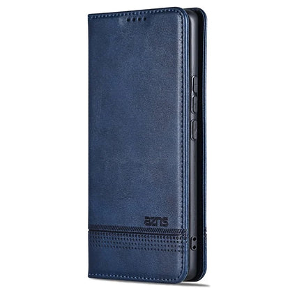 AZNS For Honor Magic6 5G Case Wallet Cowhide Texture PU Leather Phone Cover