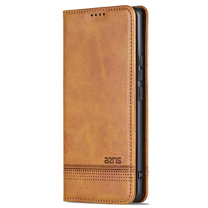 AZNS For Honor Magic6 5G Case Wallet Cowhide Texture PU Leather Phone Cover