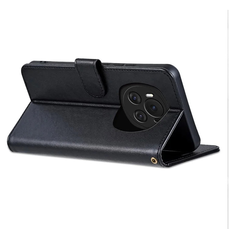 AZNS For Honor Magic6 5G Case Flip Wallet Phone Leather Cover with Folding Stand
