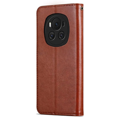 AZNS For Honor Magic6 5G Case Flip Wallet Phone Leather Cover with Folding Stand