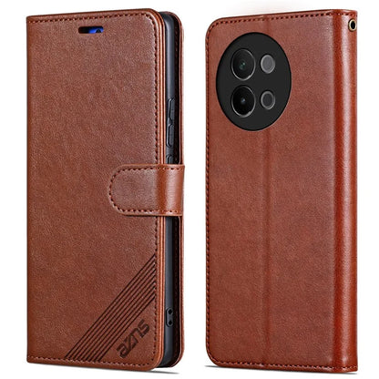 AZNS For vivo S18e 5G Case PU Leather + TPU Flip Wallet Phone Cover