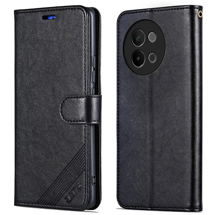 AZNS For vivo S18e 5G Case PU Leather + TPU Flip Wallet Phone Cover