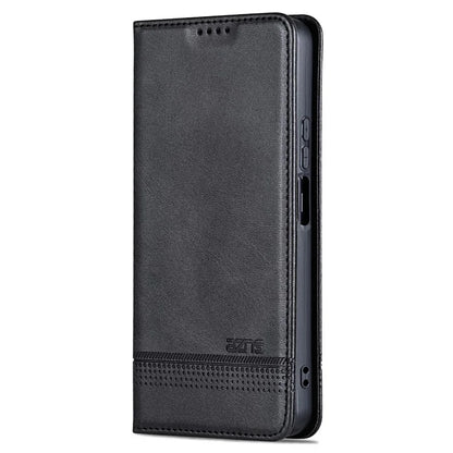 AZNS For Huawei nova 12i 4G / Enjoy 70 Pro Case Leather Cowhide Texture Wallet Phone Cover