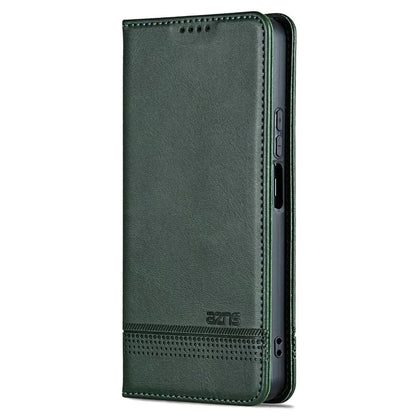 AZNS For Huawei nova 12i 4G / Enjoy 70 Pro Case Leather Cowhide Texture Wallet Phone Cover