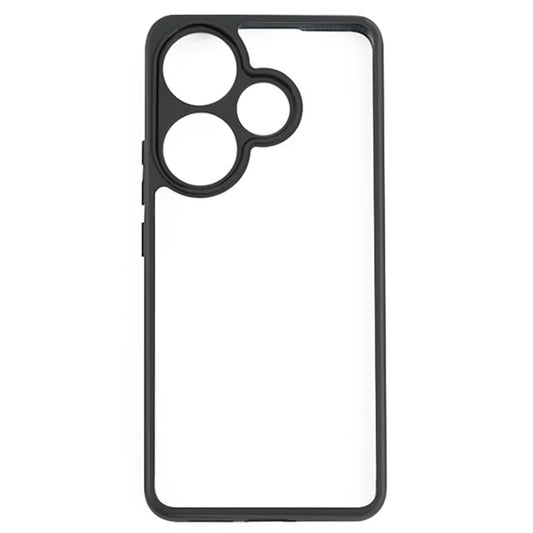 For Xiaomi Redmi Turbo 3 5G / Poco F6 5G Clear Case TPU+PC Protective Phone Cover