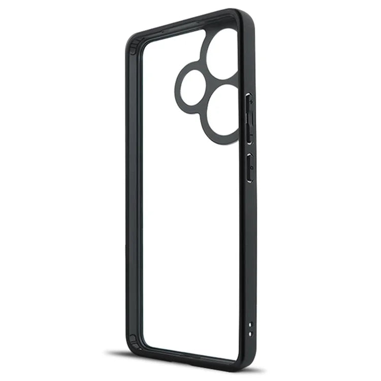 For Xiaomi Redmi Turbo 3 5G / Poco F6 5G Clear Case TPU+PC Protective Phone Cover