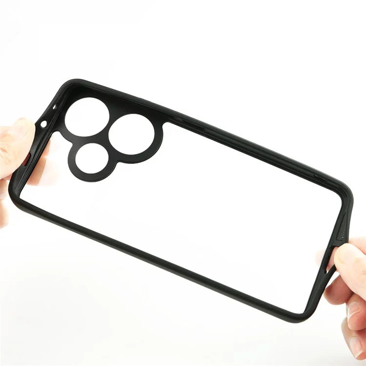 For Xiaomi Redmi Turbo 3 5G / Poco F6 5G Clear Case TPU+PC Protective Phone Cover