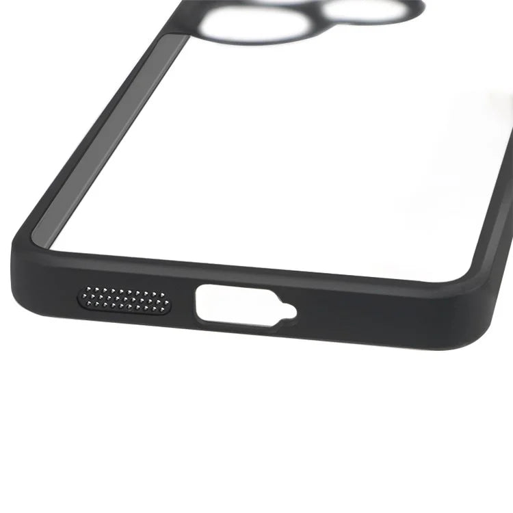 For Xiaomi Redmi Turbo 3 5G / Poco F6 5G Clear Case TPU+PC Protective Phone Cover