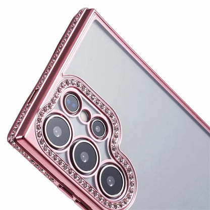 For Samsung Galaxy S22 Ultra 5G Case Bling Rhinestones Soft TPU Phone Cover