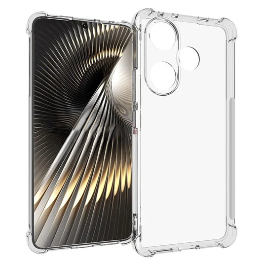 For Xiaomi Redmi Turbo 3 5G / Poco F6 5G TPU Case Clear Airbag Protection Phone Shell