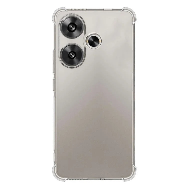 For Xiaomi Redmi Turbo 3 5G / Poco F6 5G TPU Case Clear Airbag Protection Phone Shell