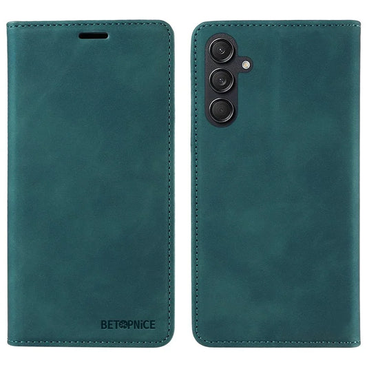 BETOPNICE 003 For Samsung Galaxy M55 5G / C55 5G / F55 5G Case Magnetic Closing Leather Cover RFID Blocking Wallet