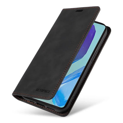 BETOPNICE 003 For Samsung Galaxy M55 5G / C55 5G / F55 5G Case Magnetic Closing Leather Cover RFID Blocking Wallet