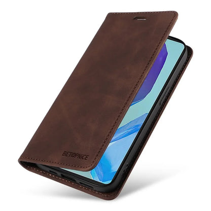 BETOPNICE 003 For Samsung Galaxy M55 5G / C55 5G / F55 5G Case Magnetic Closing Leather Cover RFID Blocking Wallet