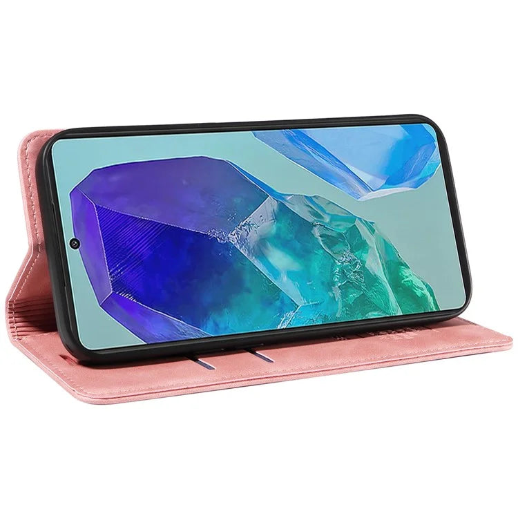 BETOPNICE 003 For Samsung Galaxy M55 5G / C55 5G / F55 5G Case Magnetic Closing Leather Cover RFID Blocking Wallet