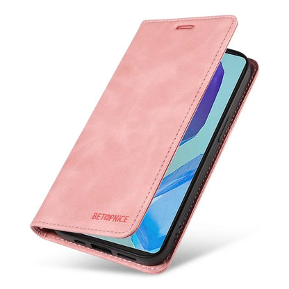 BETOPNICE 003 For Samsung Galaxy M55 5G / C55 5G / F55 5G Case Magnetic Closing Leather Cover RFID Blocking Wallet