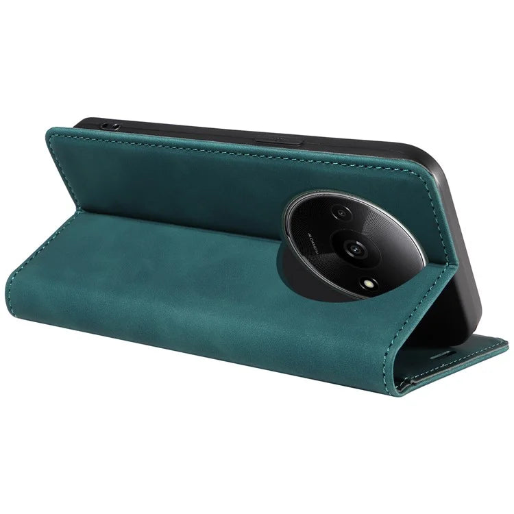 BETOPNICE 003 For Xiaomi Redmi A3 / Poco C61 4G Case RFID Blocking Wallet Leather+TPU Phone Protector