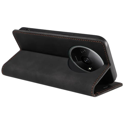 BETOPNICE 003 For Xiaomi Redmi A3 / Poco C61 4G Case RFID Blocking Wallet Leather+TPU Phone Protector