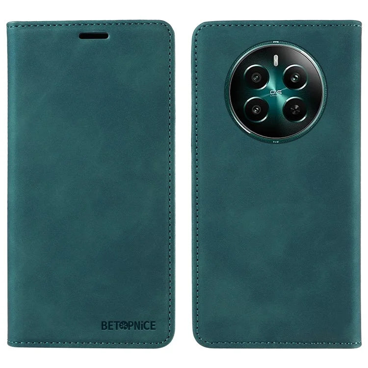 BETOPNICE 003 For Realme 12+ 5G / Narzo 70 Pro 5G Magnetic Case Card Slots RFID Blocking Phone Cover